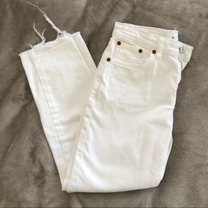 White Mom jeans *altered